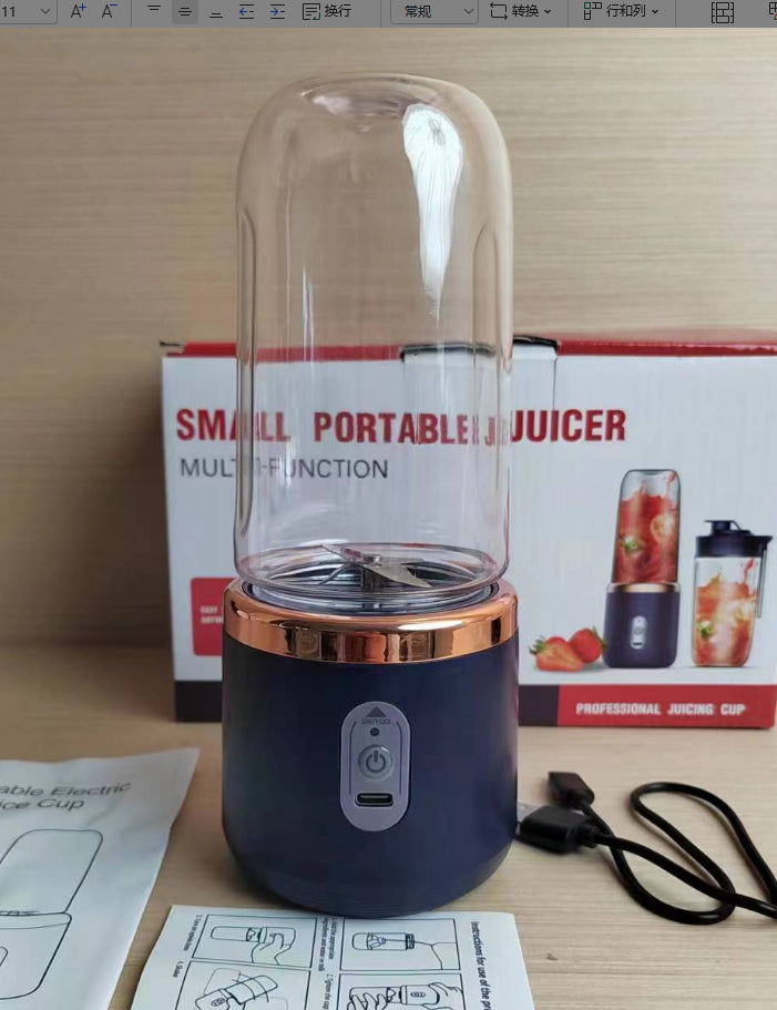 Blendira Portable USB Rechargeable Blender for Smoothies, Shakes & Ice